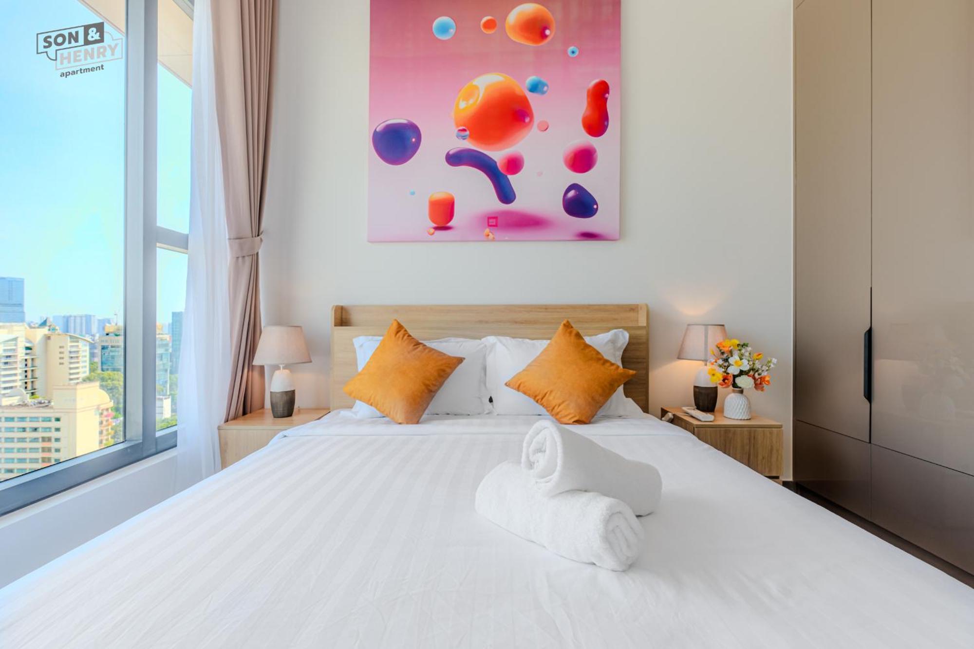 Son&Henry The Marq Luxury Apartment Ho Şi Min Exterior foto