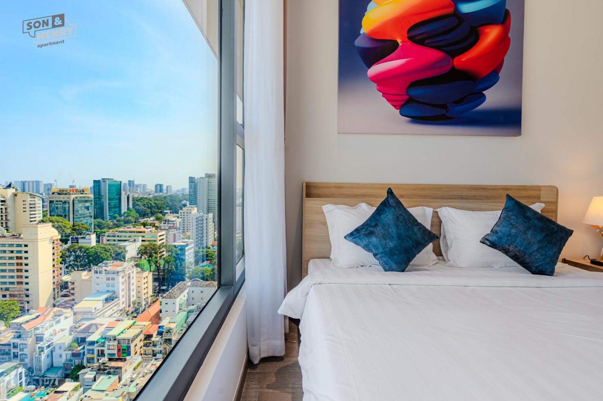 Son&Henry The Marq Luxury Apartment Ho Şi Min Exterior foto