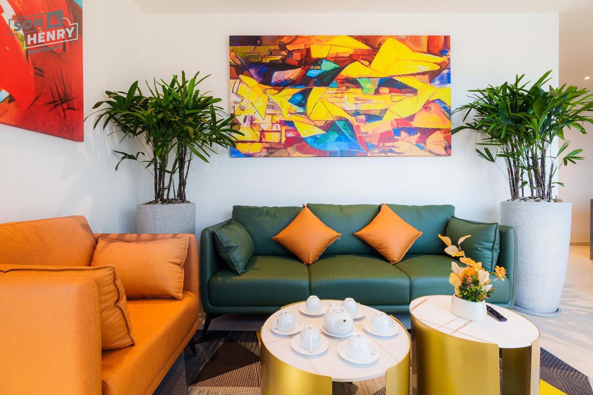 Son&Henry The Marq Luxury Apartment Ho Şi Min Exterior foto