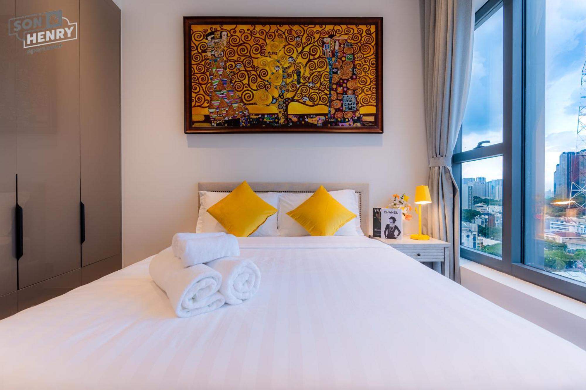Son&Henry The Marq Luxury Apartment Ho Şi Min Exterior foto
