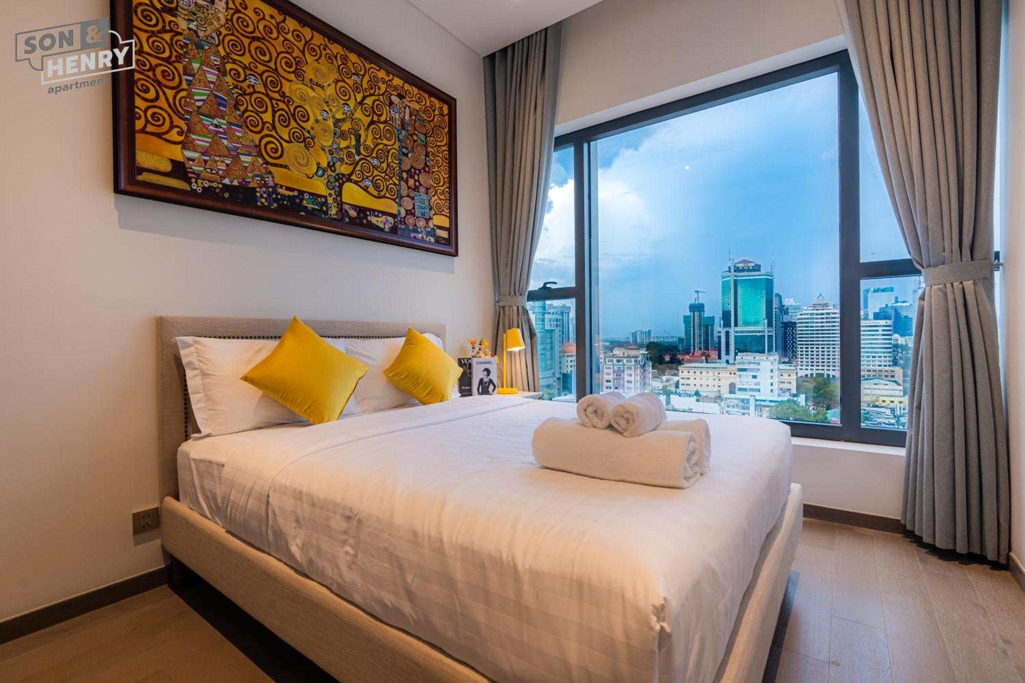 Son&Henry The Marq Luxury Apartment Ho Şi Min Exterior foto