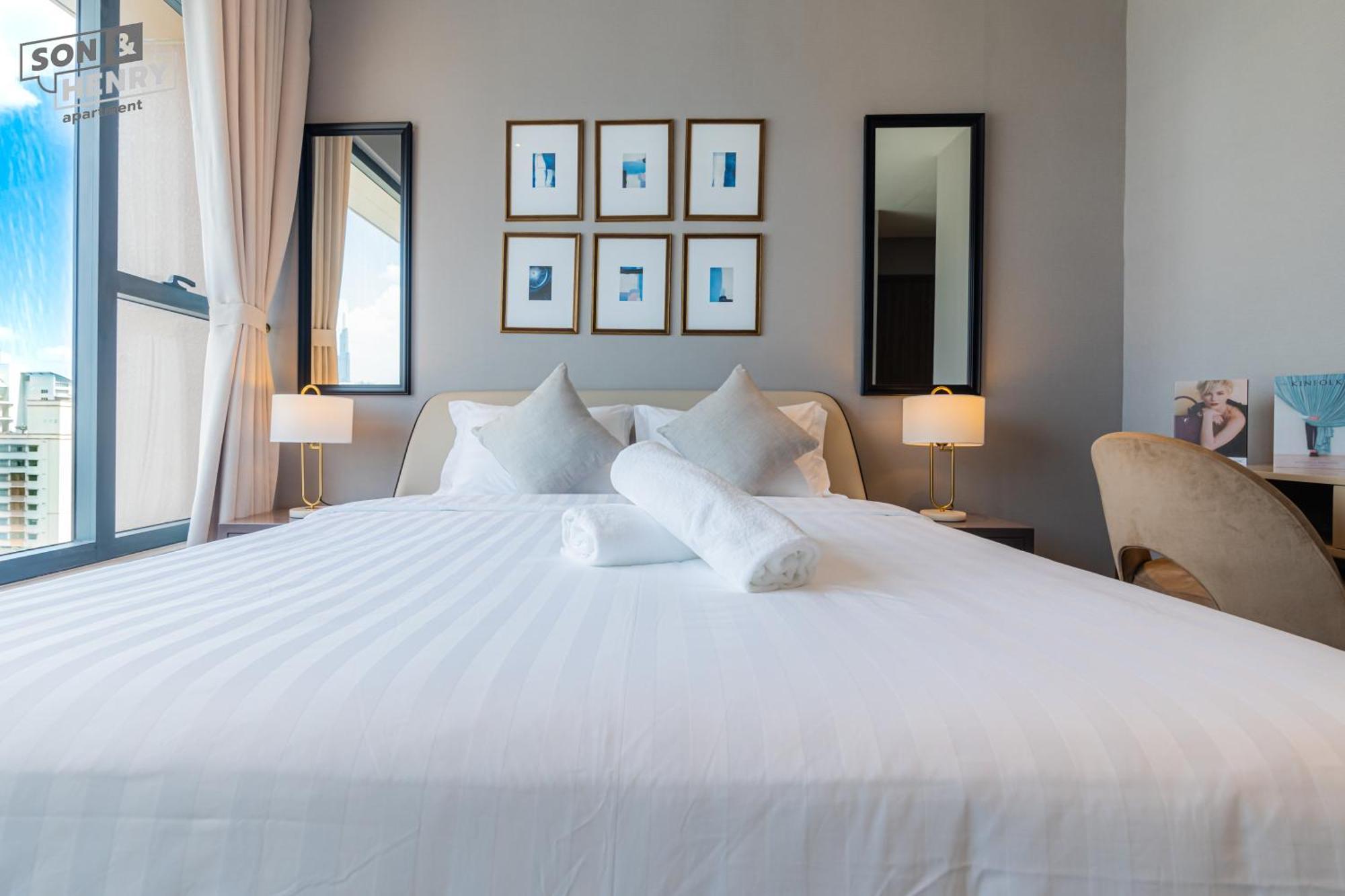 Son&Henry The Marq Luxury Apartment Ho Şi Min Exterior foto