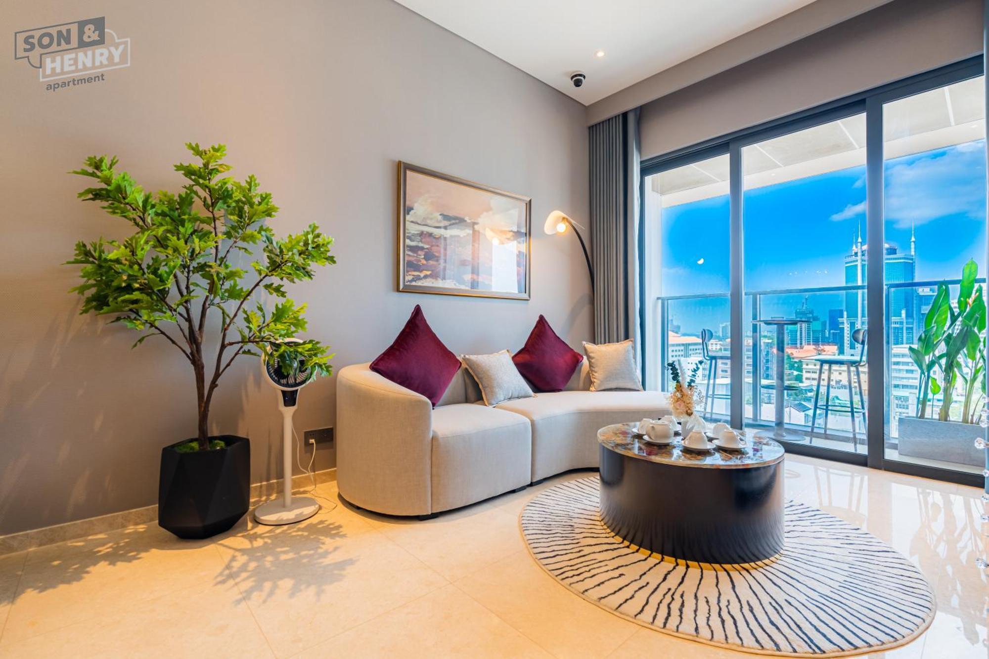 Son&Henry The Marq Luxury Apartment Ho Şi Min Exterior foto